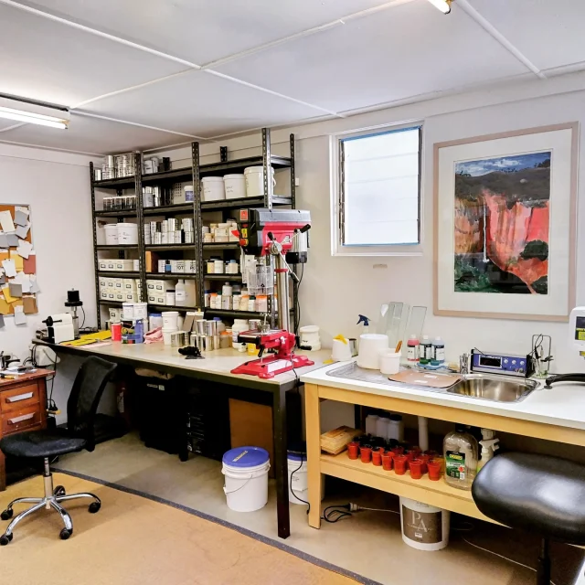 Murobond laboratory where the technical stuff happens.